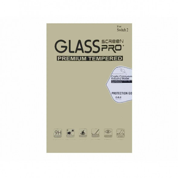 Защитное стекло Glass Screen PRO+ Premium Tempered для Nintendo Switch 2 во Владимире