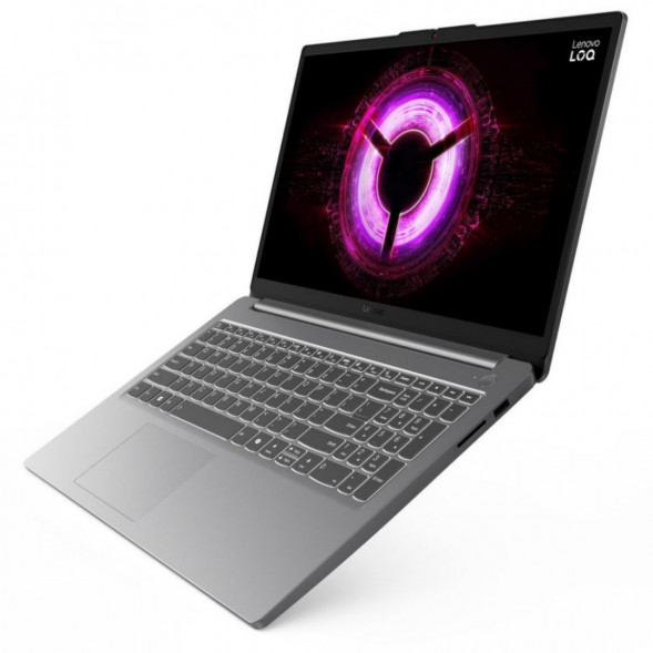 Ноутбук Lenovo LOQ 15ARP10E (83S0007FUS) (15.6&amp;quot;, IPS, AMD Ryzen 7 170 3.2 ГГц, 8 ядер, 16 ГБ DDR5, SSD 512 ГБ, NVIDIA  GeForce RTX 4050 - 6 ГБ, Windows 11 Home), серый во Владимире