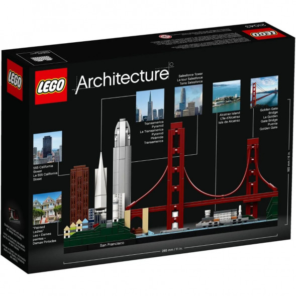 Конструктор LEGO Architecture 21043 Сан-Франциско во Владимире