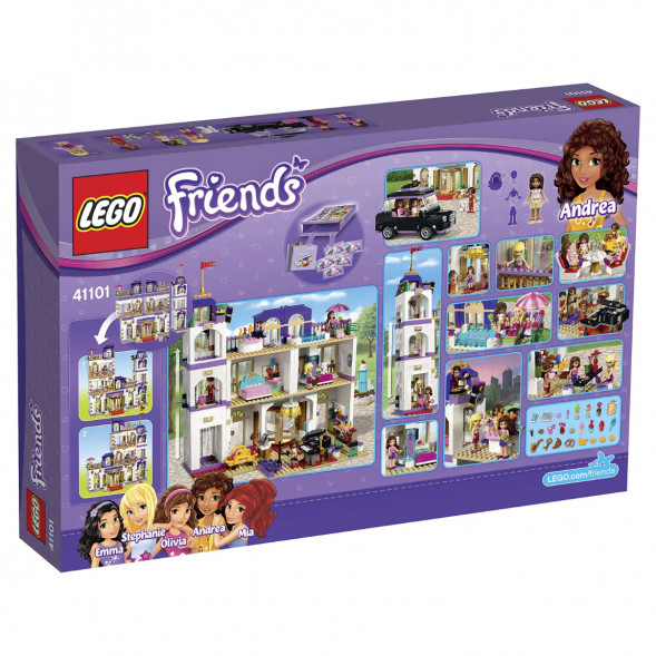 Конструктор LEGO Friends 41101 Гранд-отель во Владимире