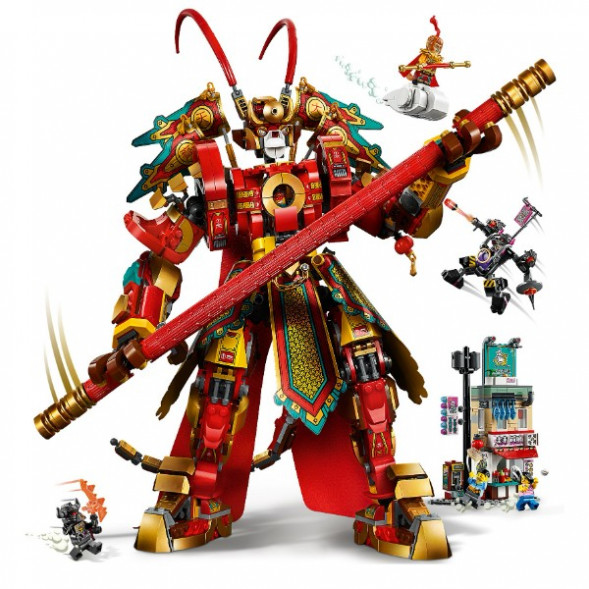 Конструктор LEGO Monkie Kid 80012 Боевой робот Царя Обезьян во Владимире