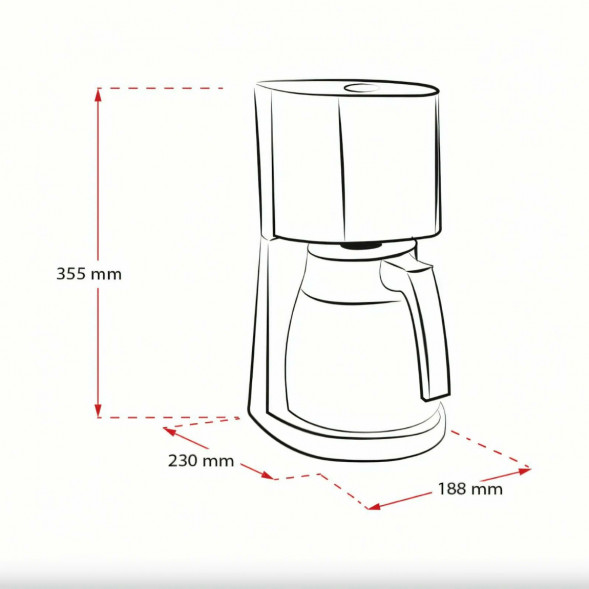 Кофеварка капельная Melitta Enjoy Top Therm, черная во Владимире