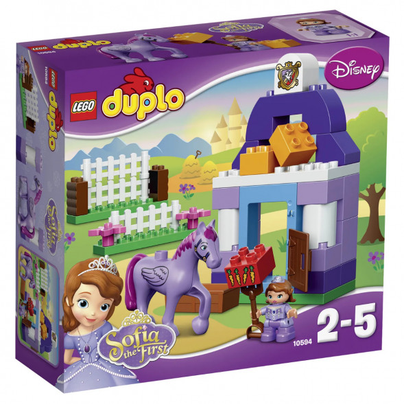 Конструктор LEGO DUPLO 10594 София Прекрасная: королевская конюшня во Владимире