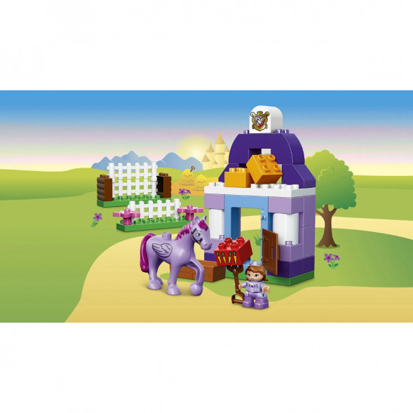 Конструктор LEGO DUPLO 10594 София Прекрасная: королевская конюшня во Владимире