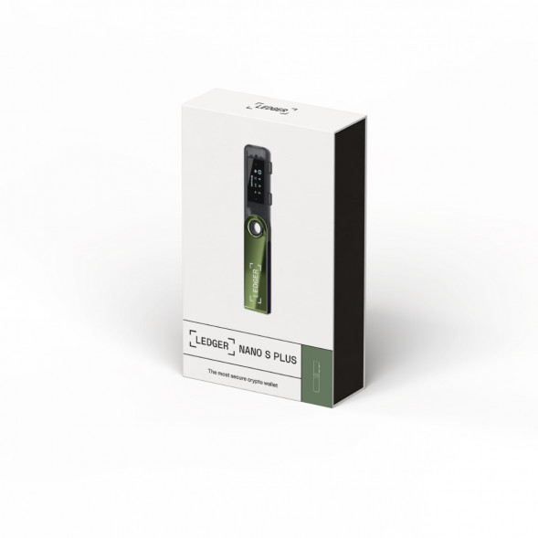 Криптокошелек Ledger Nano S Plus 1 шт., Oxidate Green во Владимире