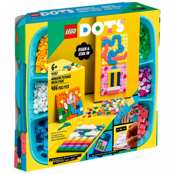 Конструктор LEGO DOTS 41957 Большой набор пластин-наклеек с тайлами во Владимире