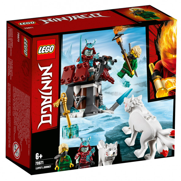 Конструктор LEGO Ninjago 70671 Путешествие Ллойда во Владимире