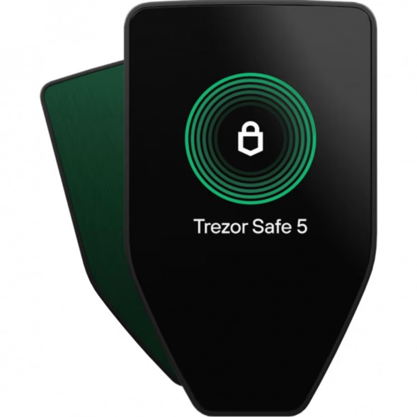 Аппаратный криптокошелек Trezor Safe 5, Green Beryl во Владимире