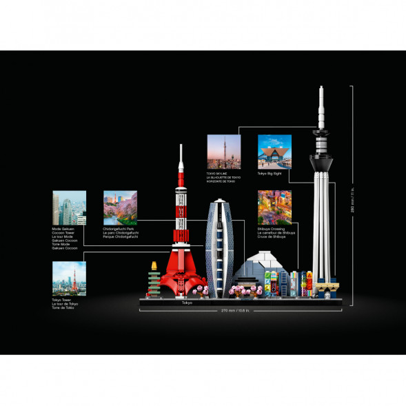 Конструктор LEGO Architecture 21051 Токио во Владимире