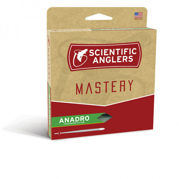 Шнур нахлыстовый Scientific Anglers Mastery Anadro 123822 WF-6-F, Green/Yellow во Владимире