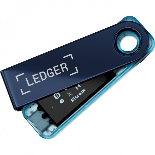 Криптокошелек Ledger Nano S Plus 1 шт., Neptune Blue во Владимире