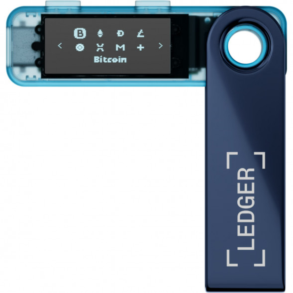 Криптокошелек Ledger Nano S Plus 1 шт., Neptune Blue во Владимире