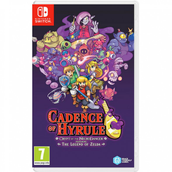 Игра Cadence of Hyrule: Crypt of the NecroDancer Featuring The Legend of Zelda [Nintendo Switch, английская версия] во Владимире