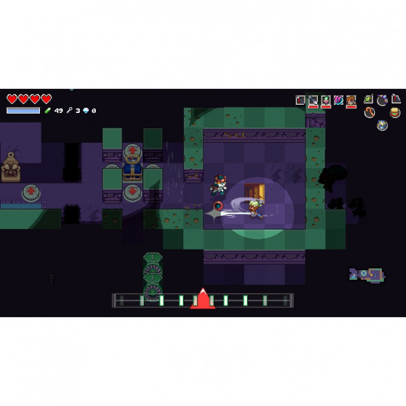 Игра Cadence of Hyrule: Crypt of the NecroDancer Featuring The Legend of Zelda [Nintendo Switch, английская версия] во Владимире