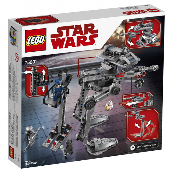 Конструктор LEGO Star Wars 75201 Вездеход AT-ST Первого Ордена во Владимире