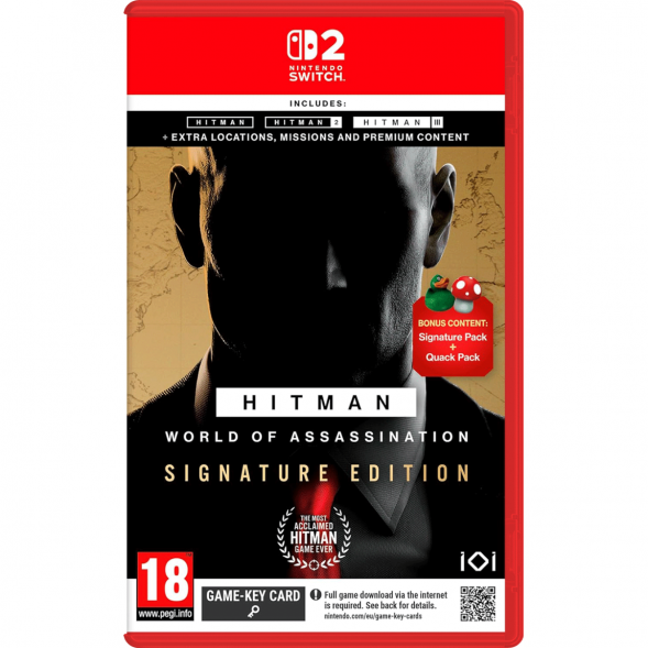 Игра Hitman World of Assassination Signature Edition [Nintendo Switch 2, русские субтитры] во Владимире