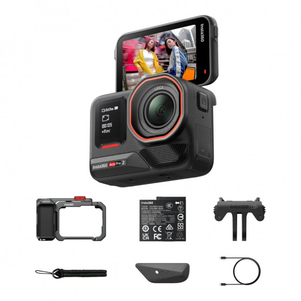 Экшн-камера Insta360 Ace Pro 2 Single Battery Xplorer Bundle, Gray во Владимире