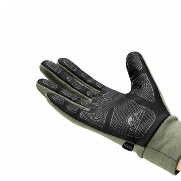 Перчатки сенсорные спортивные Naturehike Outdoor Full Touch GL10 (серый, L) во Владимире
