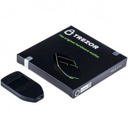 Аппаратный криптокошелек Trezor One, Black