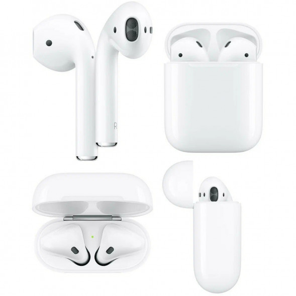 Беспроводные наушники Apple AirPods 2 (с зарядным футляром) MV7N2 во Владимире
