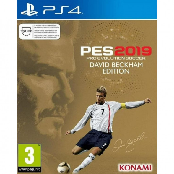 Игра PES 2019: Pro Evolution Soccer. David Beckham Edition [PS4, русские субтитры] во Владимире