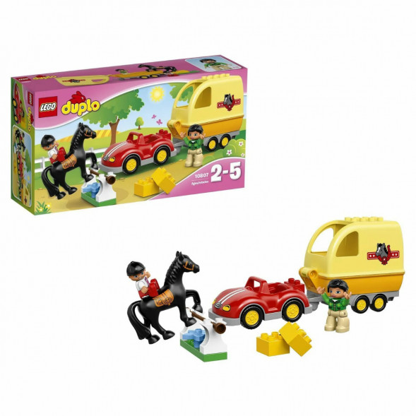 Конструктор LEGO DUPLO Town 10807 Трейлер для лошадок во Владимире