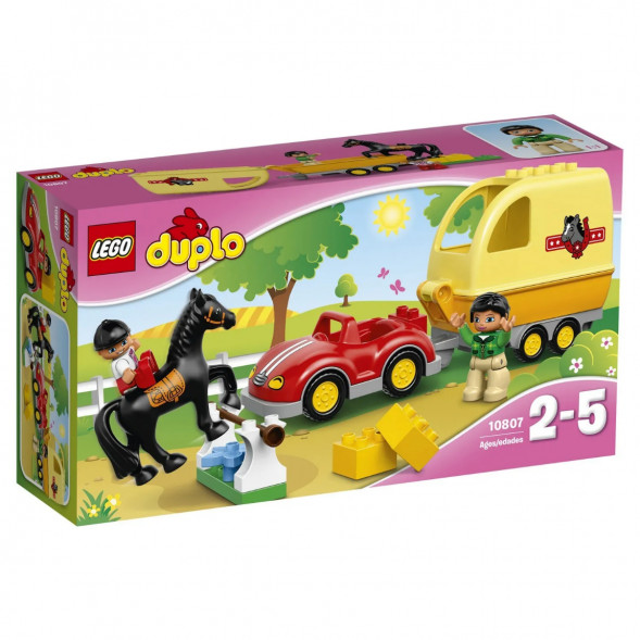 Конструктор LEGO DUPLO Town 10807 Трейлер для лошадок во Владимире