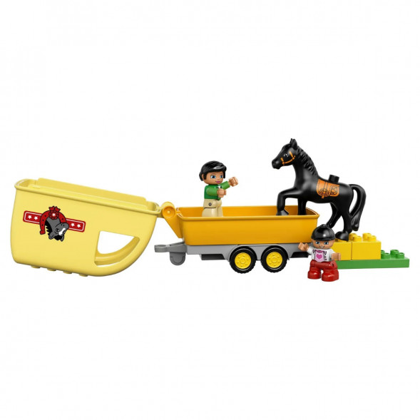 Конструктор LEGO DUPLO Town 10807 Трейлер для лошадок во Владимире