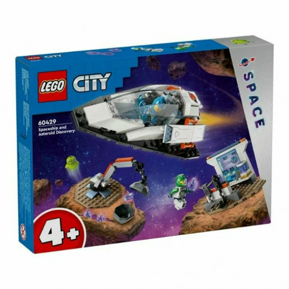 Конструктор LEGO City 60429 Открытие космического корабля и астероида во Владимире