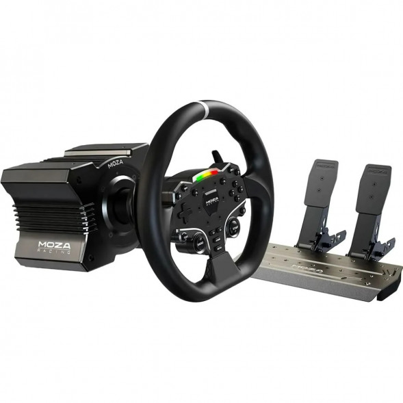 Игровой руль MOZA R5 Bundle (R5 Base, ES Wheel, SR-P Lite double Pedals，R5 Table Clamp) RS20 во Владимире
