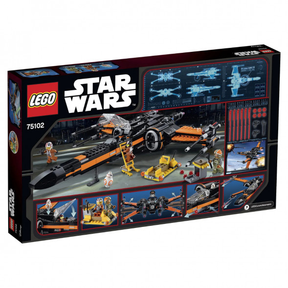 Конструктор LEGO Star Wars 75102 Истребитель По (Poe&amp;#039;s X-Wing Fighter) во Владимире