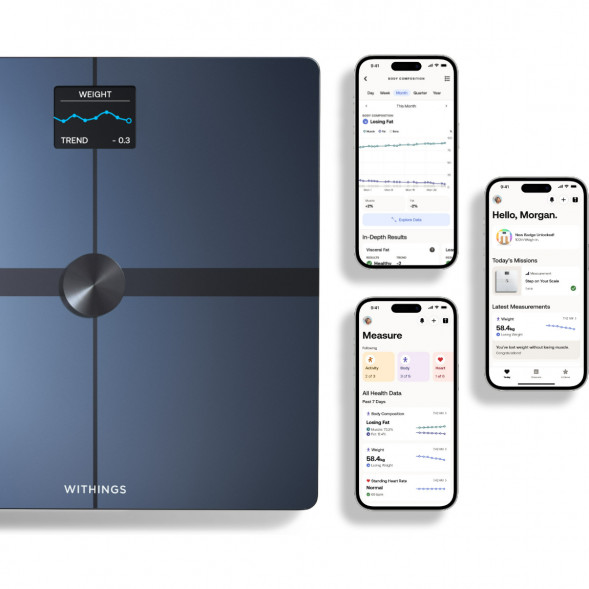 Умные весы Withings Body Smart Black (WBS13-BLACK-ALL-INTER) во Владимире