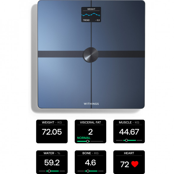 Умные весы Withings Body Smart Black (WBS13-BLACK-ALL-INTER) во Владимире