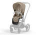 Коляска 2 в 1 Cybex Priam IV Cozy Beige, шасси Rosegold во Владимире
