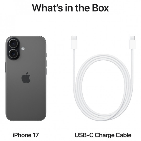 Смартфон Apple iPhone 17 256GB eSim, Black во Владимире