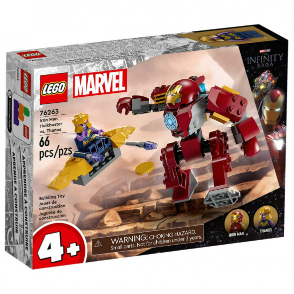 Конструктор LEGO Super Heroes 76263 Железный человек: Халкбастер против Таноса во Владимире