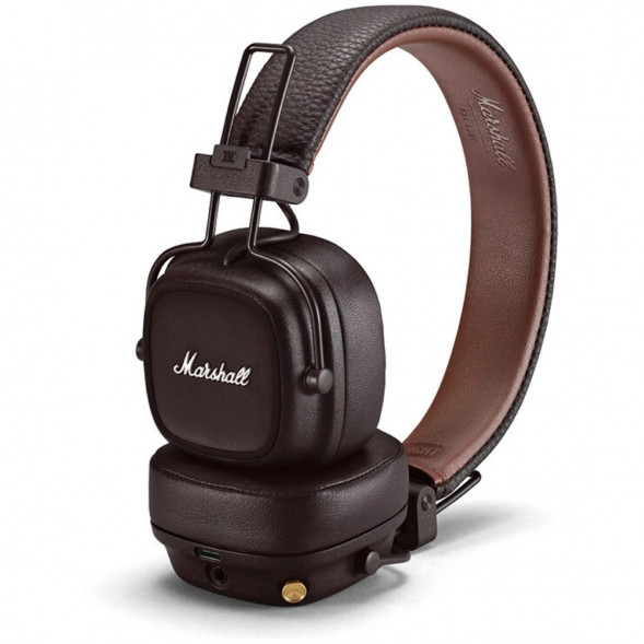 Беспроводные наушники Marshall Major IV, коричневый во Владимире