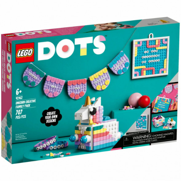 Конструктор LEGO DOTS 41962 Творческий семейный набор «Единорог» во Владимире