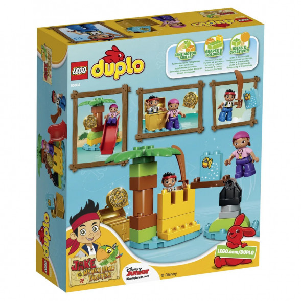 Конструктор LEGO DUPLO Jake 10604 Остров сокровищ во Владимире