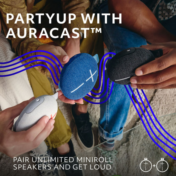 Портативная колонка Ultimate Ears MINIROLL, синий во Владимире