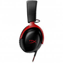 Компьютерная гарнитура HyperX Cloud III проводная, чёрный/красный