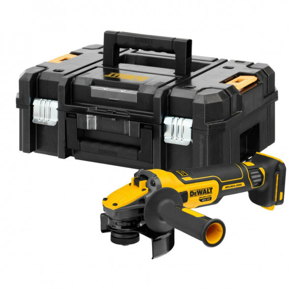 Аккумуляторная угловая шлифмашина DEWALT DCG409NT, без АКБ и ЗУ, в кейсе TSTAK во Владимире