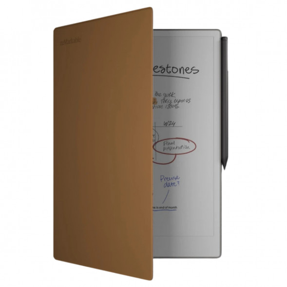 Чехол-книжка reMarkable Book Folio Premium Leather для reMarkable Pro, коричневый во Владимире