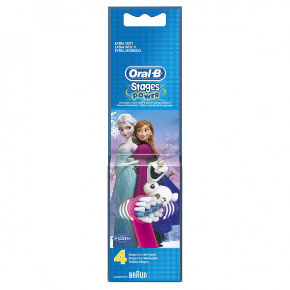 Насадки на зубные щетки Oral-B Frozen, 4 шт. во Владимире