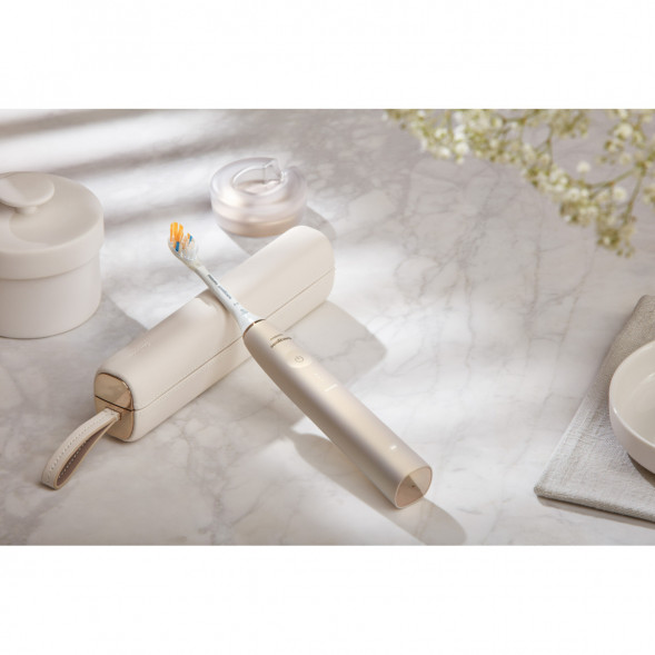 Звуковая зубная щетка Philips Sonicare 9900 Prestige HX9992, золотистое шампанское во Владимире