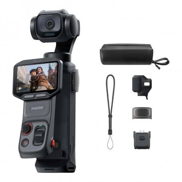 Экшн-камера Insta360 Luna Pro Standart Black 8K Gimbal Camera with 1 Sensor, черный во Владимире