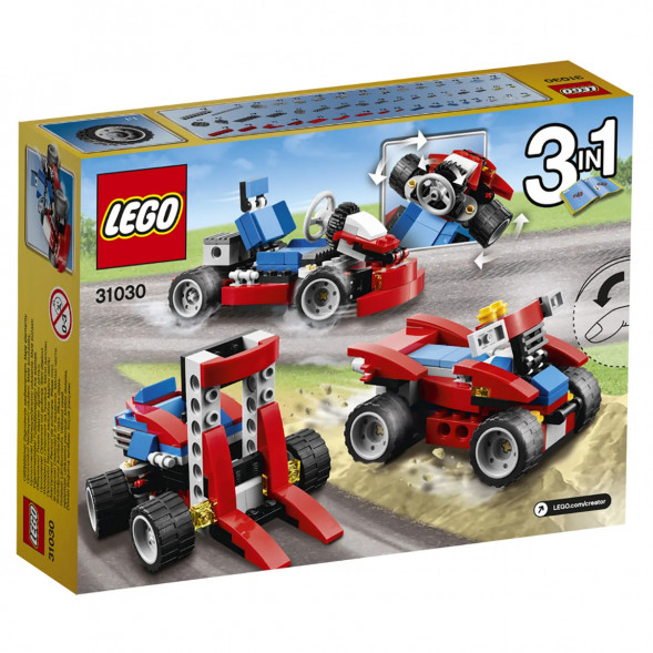 Конструктор LEGO Creator 31030 Красный гоночный карт во Владимире