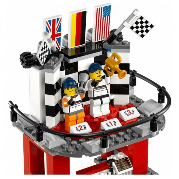 Конструктор LEGO Speed Champions 75912 Финишная линия гонки Porsche 911 GT во Владимире