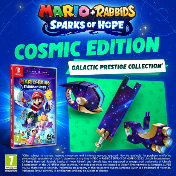 Игра Mario + Rabbids: Sparks of Hope. Cosmic Edition [Nintendo Switch, русские субтитры] во Владимире