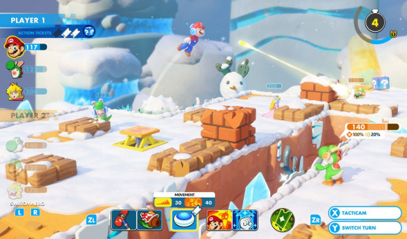 Игра Mario + Rabbids Kingdom Battle [Nintendo Switch, английский язык] во Владимире